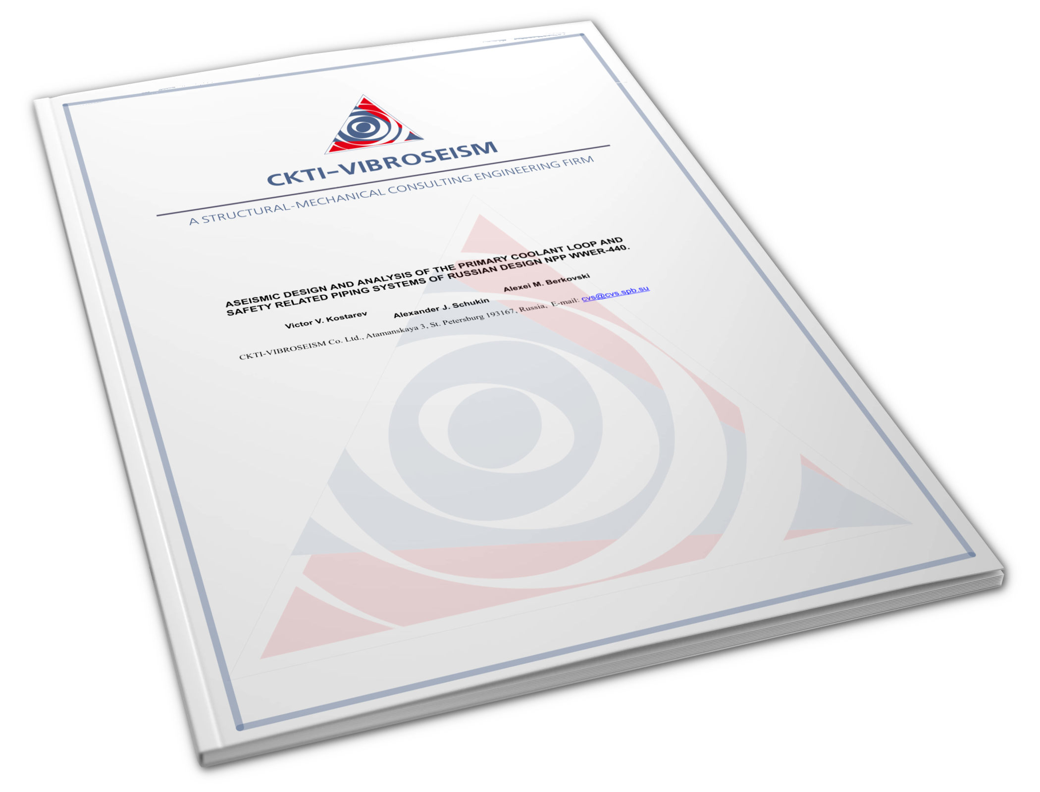 Обложка Aseismic design and analysis of the primary coolant loop and safety related piping systems of russian design NPP WWER-440